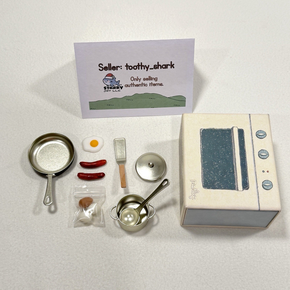 Maileg Cooking Set Mouse - Brand New - Miniature Dollhouse Kitchen Accessories
